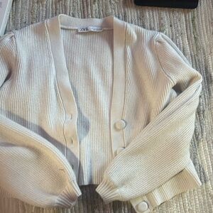 zara brand cardigan, personally very warm when i wear it